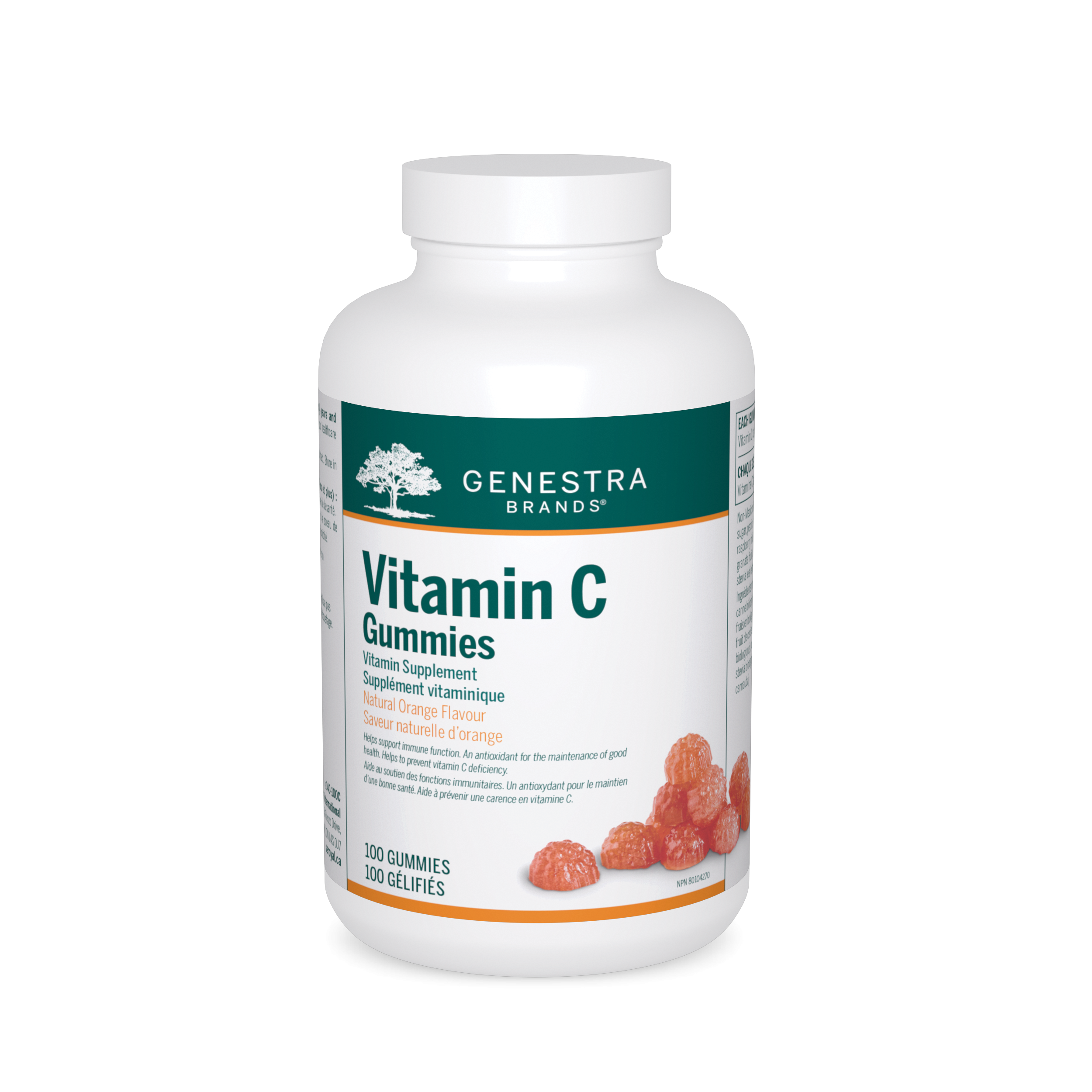 Pharmvista Vitamin C 125mg Gummies - Vegan & Gluten Free Immunity Support (90 Count)
